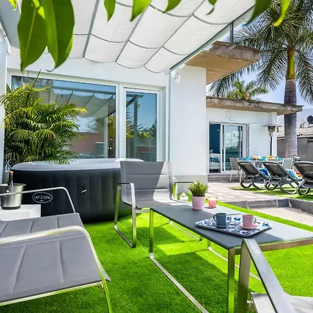 Luxury Piscina Privada Climatizada Teide Views, Bbq Tatil Evi Puerto de la Cruz (Tenerife)