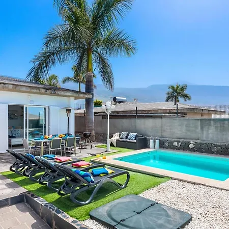 Luxury Piscina Privada Climatizada Teide Views, Bbq Tatil Evi *