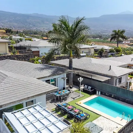 Luxury Piscina Privada Climatizada Teide Views, Bbq Tatil Evi Puerto de la Cruz (Tenerife)