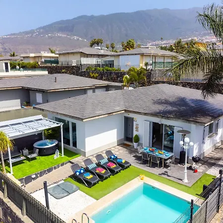 Casa de Férias Sara De Lujo Piscina Privada Climatizada Puerto de la Cruz (Tenerife)