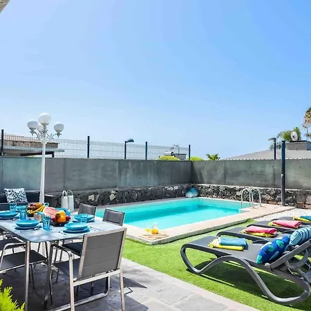 Piscina Privada Climatizada Teide Views, Bbq