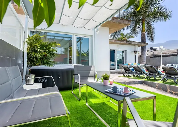 Piscina Privada Climatizada Teide Views, Bbq 펜션 푸에르토 드 라 크루즈