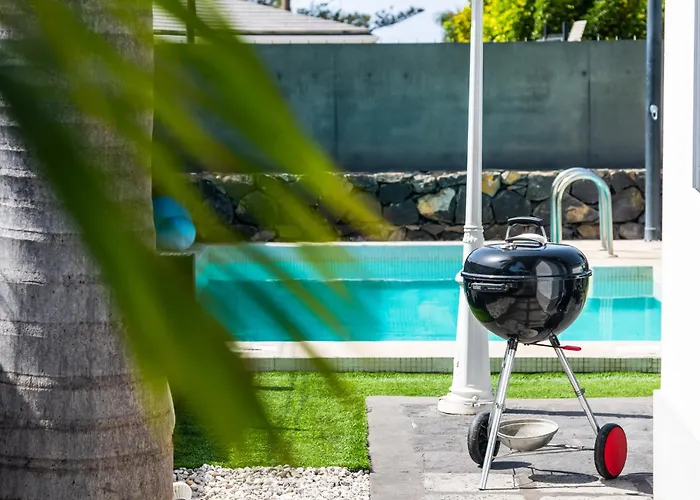 Piscina Privada Climatizada Teide Views, Bbq