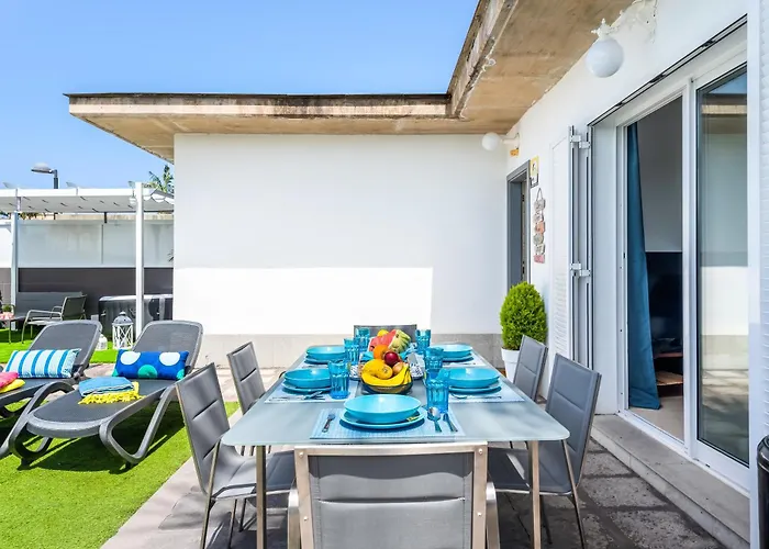 펜션 Piscina Privada Climatizada Teide Views, Bbq 푸에르토 드 라 크루즈