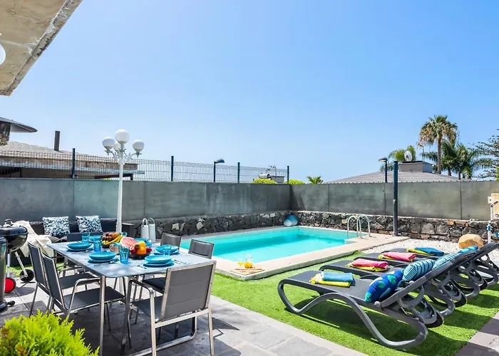 펜션 Piscina Privada Climatizada Teide Views, Bbq