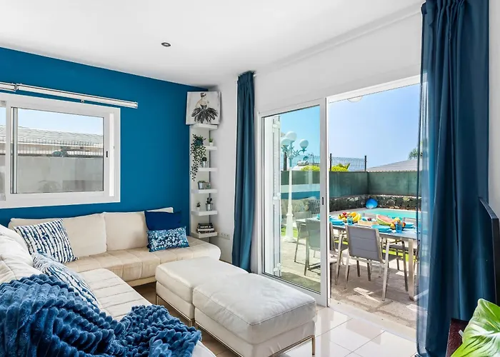 펜션 Piscina Privada Climatizada Teide Views, Bbq 푸에르토 드 라 크루즈